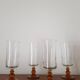 Luminarc amber footed champagne flute