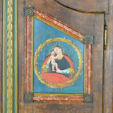 German folk art wedding chest, 1842