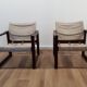 Pair of diana chairs, sweden, 70s