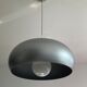 Vintage hanging lamp saucer aluminum years 70/80