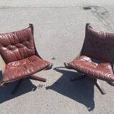 Set of Falcon chairs attributed to Sigurd Ressel, 1970s