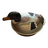 Duck-shaped pastry terrine