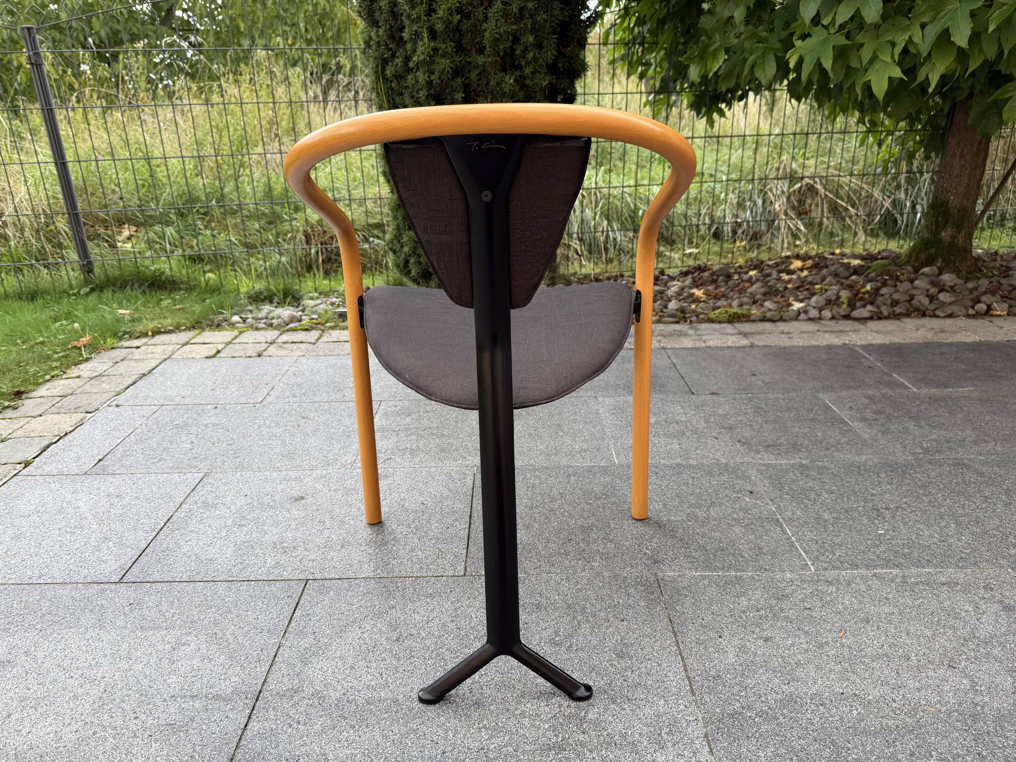 Set of 4 Tacchi chairs by Toshiyuki Kita Japan 80s