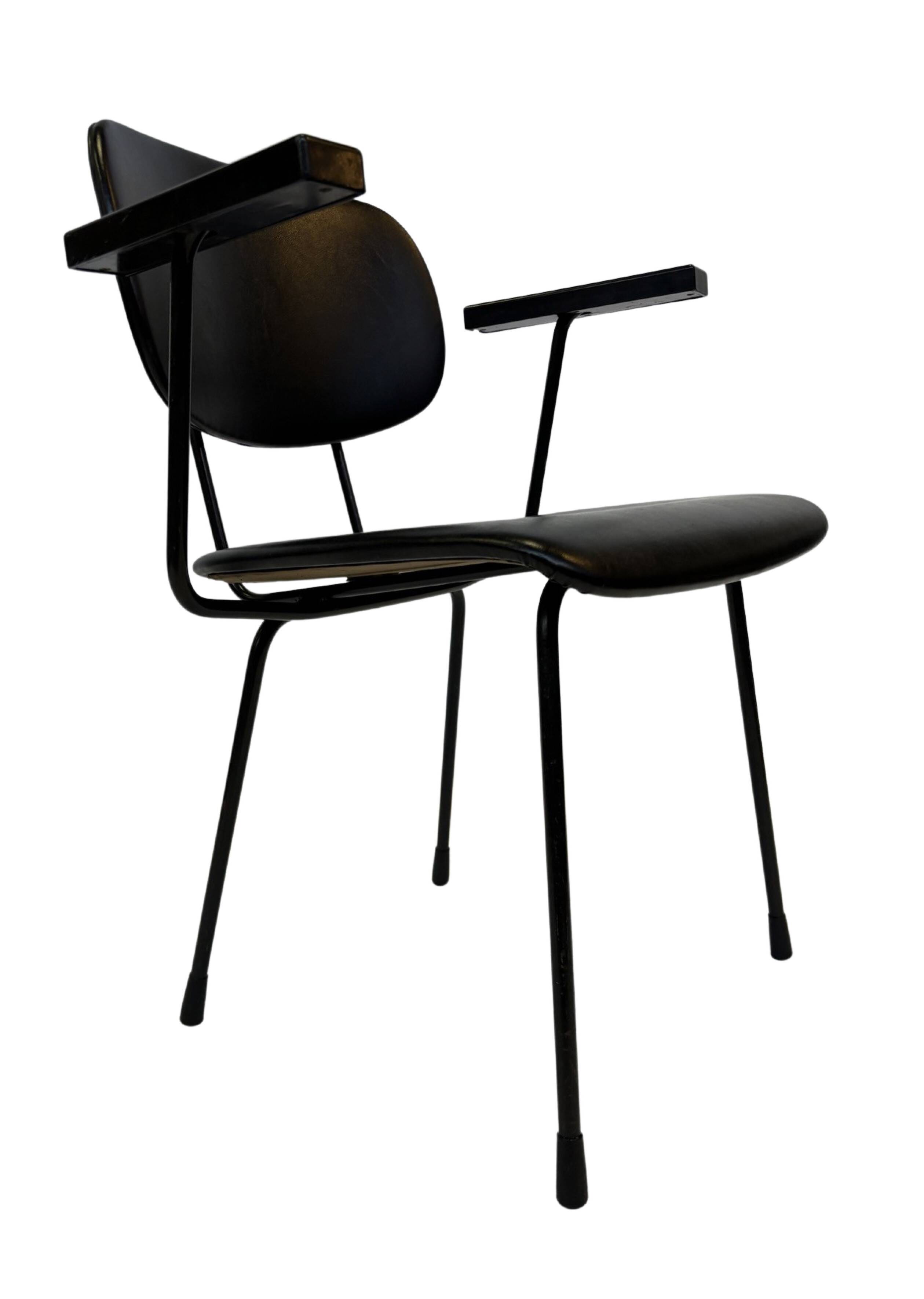 Vintage Gispen model 216 chair Wim Rietveld Design