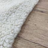 Handmade wool Berber rug 157 X 97 CM
