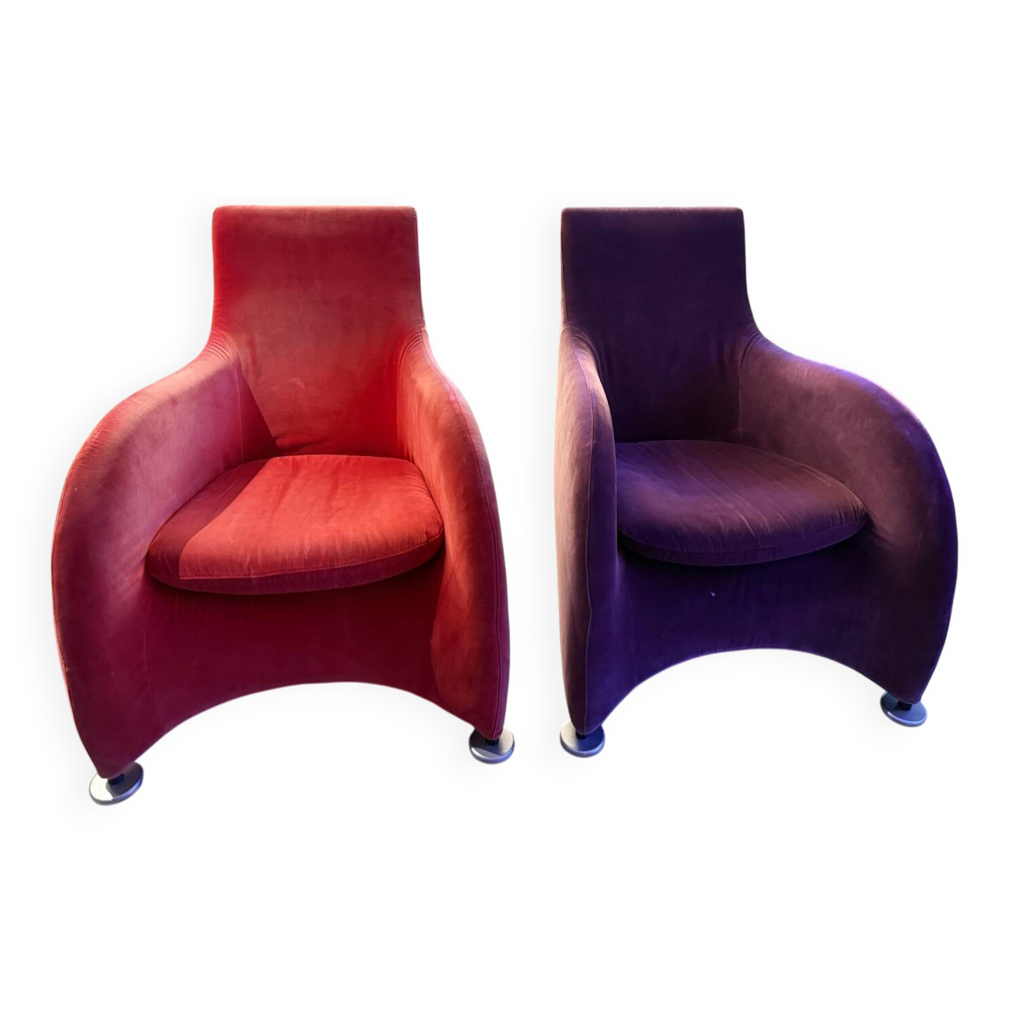 2 Loge armchairs for Montis