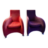 2 Loge armchairs for Montis