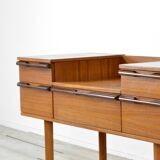Commode, console Avalon en teck, milieu XXème
