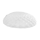 Ceiling light applies diamond tip glass
