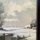 Painting "Winter landscape".