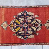 Oushak Bohemian Hallway Runner Rug sku 1069