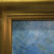 Jules Schyl (1893-1977), Swedish Modern Painting, 1960s, Oil on Canvas, Framed