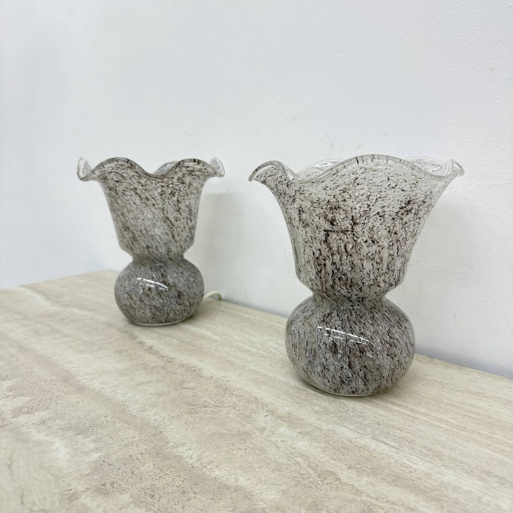 Mid-century pair of table lamps Doria Leuchten, 1970s