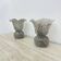 Mid-century pair of table lamps Doria Leuchten, 1970s