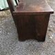 Rustic chest bench in old patina fir.