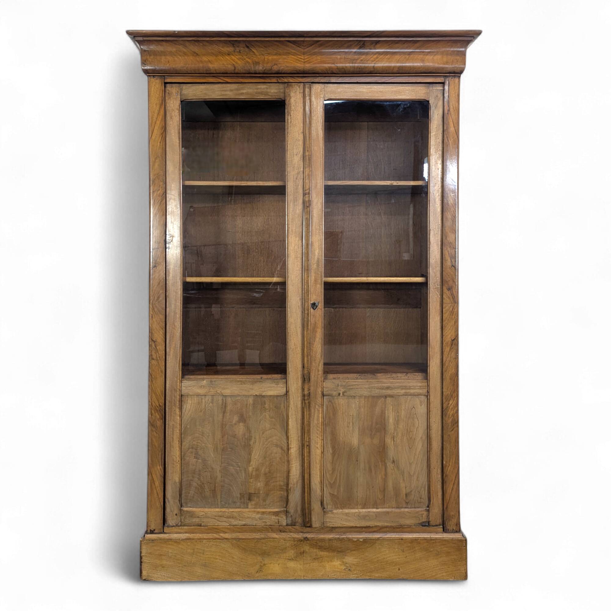 Louis Philippe style mahogany library