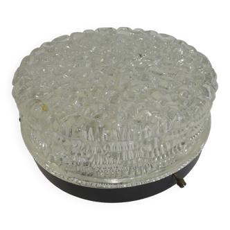 Vintage RZB ceiling light with bubble glass from the 1970s – Industrial wall light