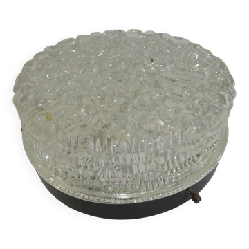 Vintage RZB ceiling light with bubble glass from the 1970s – Industrial wall light