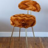 Pelfran orange brown chair in the 1960s