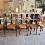 Old bistro chairs