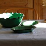 Ancient saladier varnished Provence