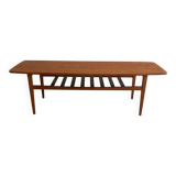 Scandinavian coffee table in teak
