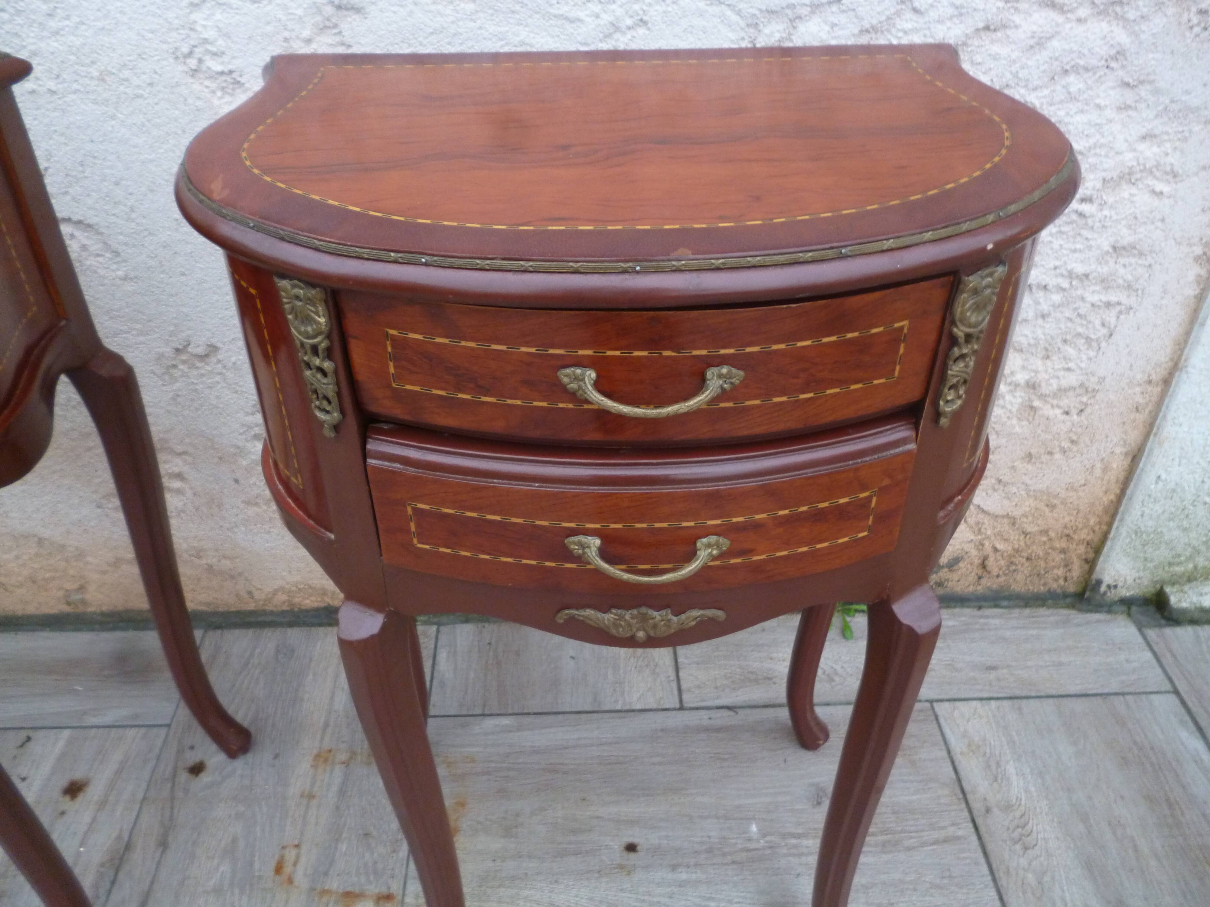 Paire de  chevets style Louis XV