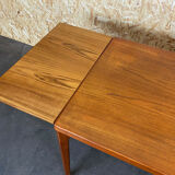 60s 70s teak dining table Dining Table Henning Kjaernulf Danish Design 70s