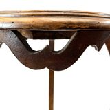 Tripod roundwood gueridon