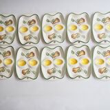 Set of 10 salad plates