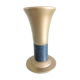 Blue and gold tulip vase in enamelled art deco style / 30s-40s