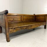 Rustic Spanish sofa bed from the 1880s.