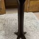 Vintage wooden pedestal table