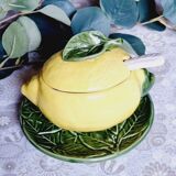 Lemon slushie sauce boat