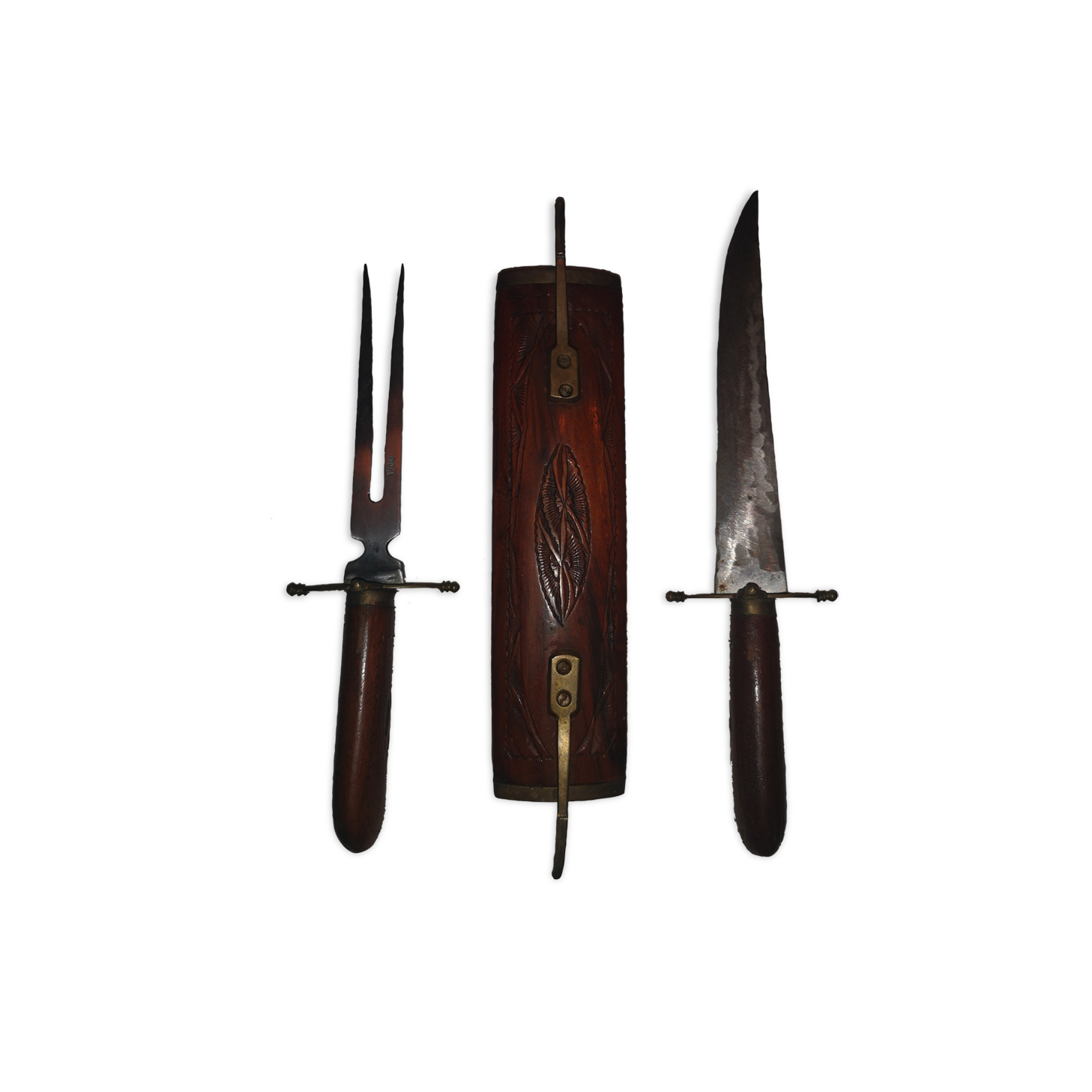 Fork and meat knife