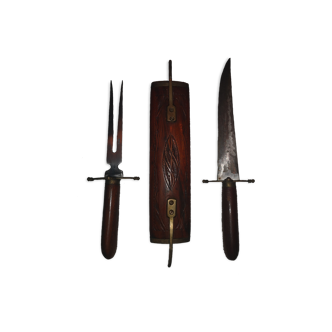 Fork and meat knife
