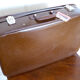 Brown vintage suitcase All aboard