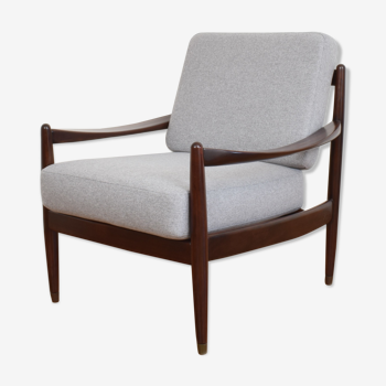 Fauteuil en teck danois, années 1960