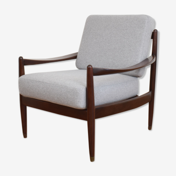 Mid-century danish teak armchair, 1960