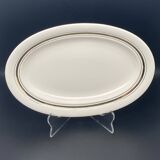 Plat ovale tour liseré doré Villeroy & Boch