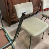 6 Chaises Design André Simard Airborne Vintage