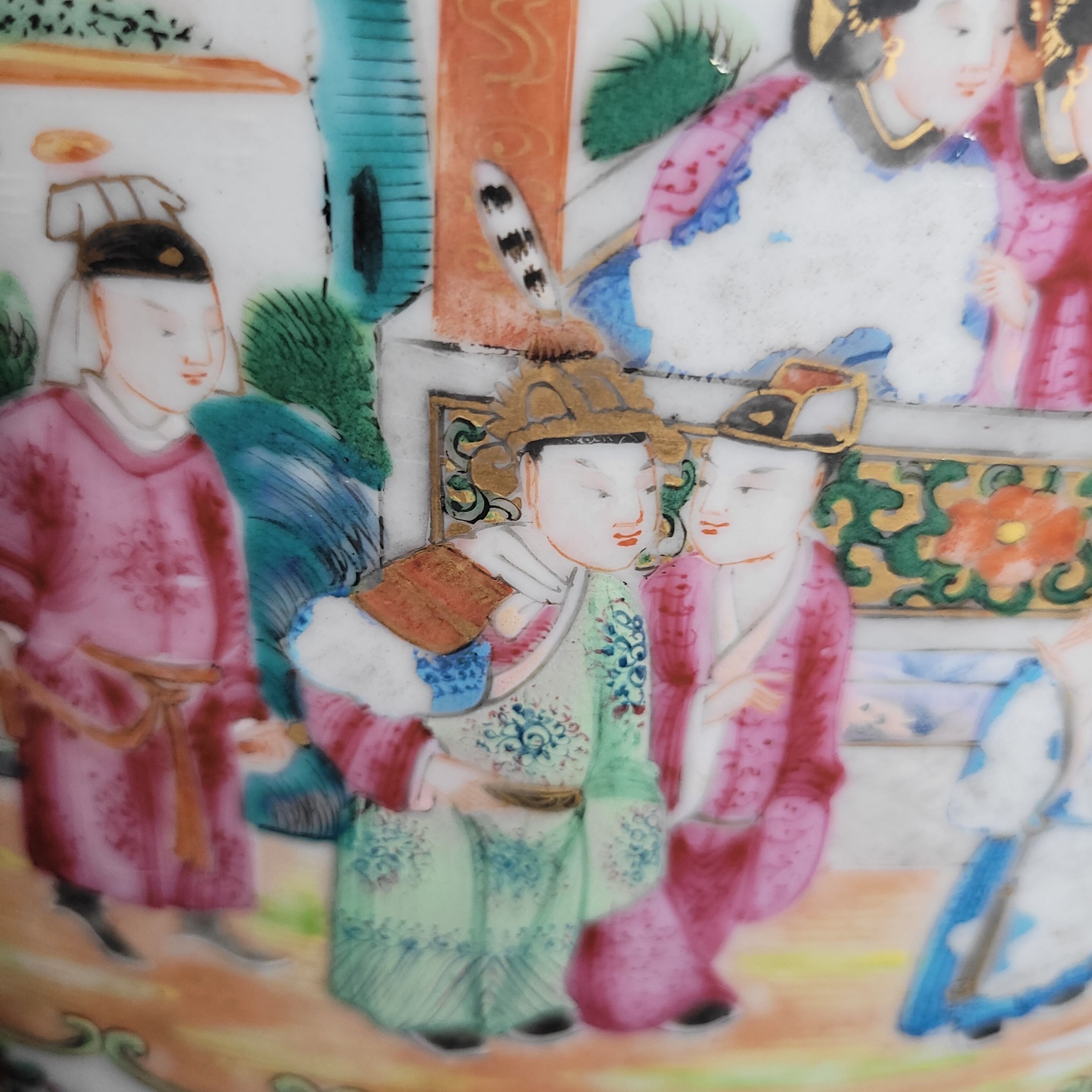 Very large Chinese vase (92 centimeters)