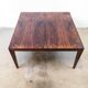 Table basse rosewood large milieu du siècle, Severin Hansen Danemark.
