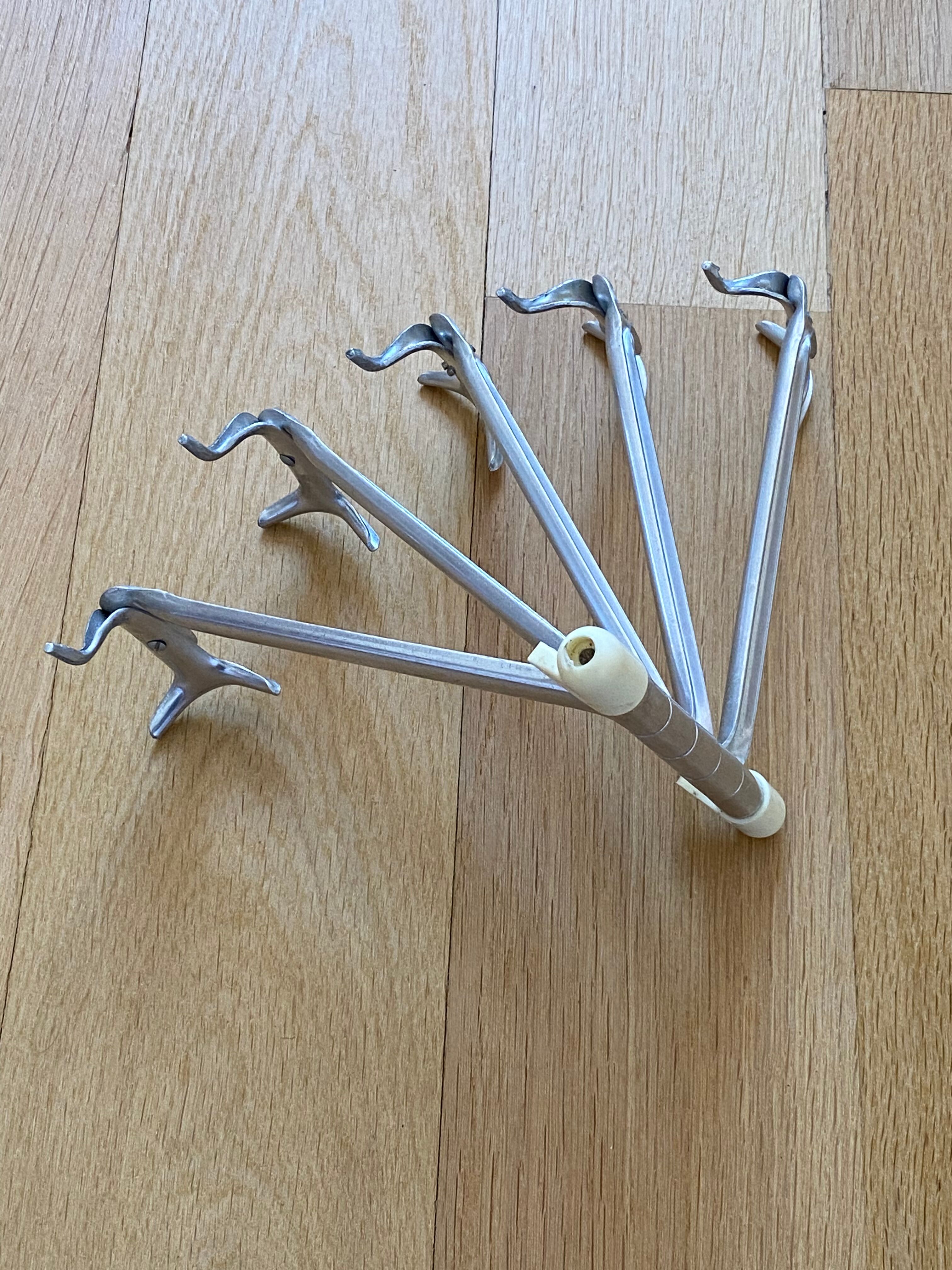Adjustable wall hook 5 branches Evenlux