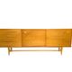 Vintage cherry wood sideboard - georg pollmann möbelfabrik, 1960s