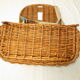Former fisherman vintage wicker basket