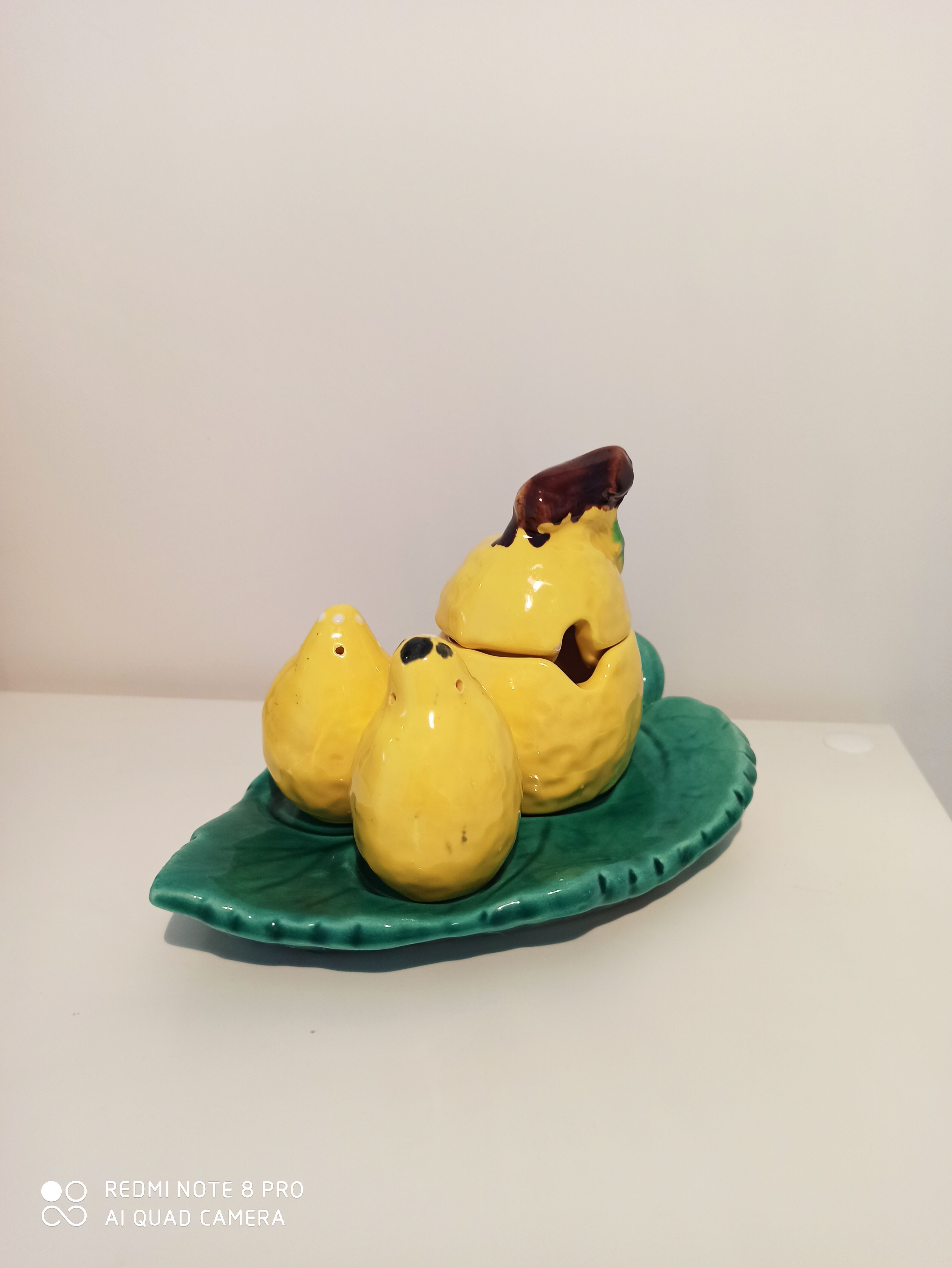 Vintage salt and pepper service Vallauris