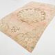 Tapis persan oriental marron et beige, 198x308 cm