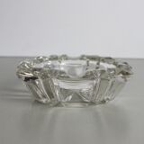 Crystal ashtray in the shape of a flower