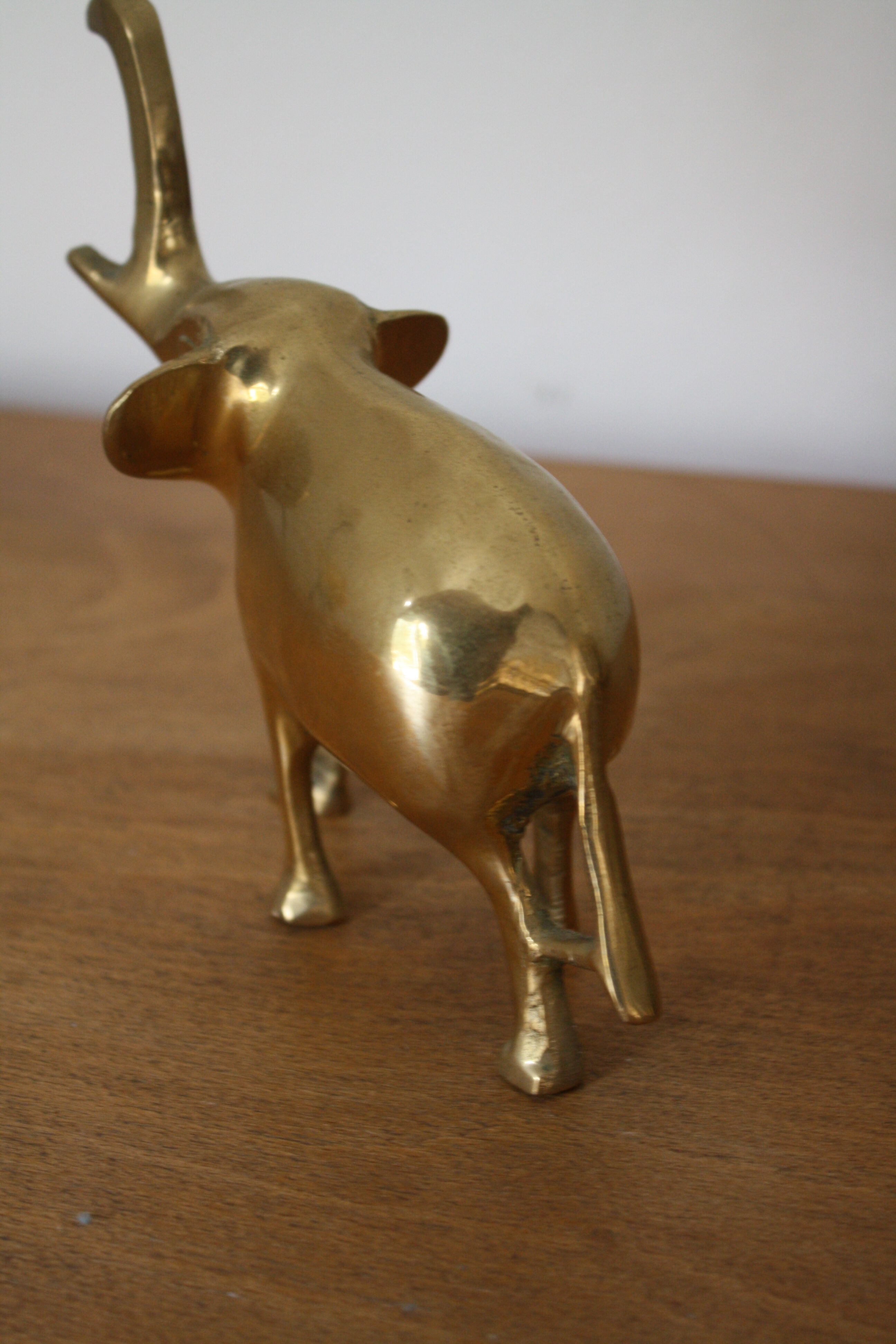 Vintage brass elephant